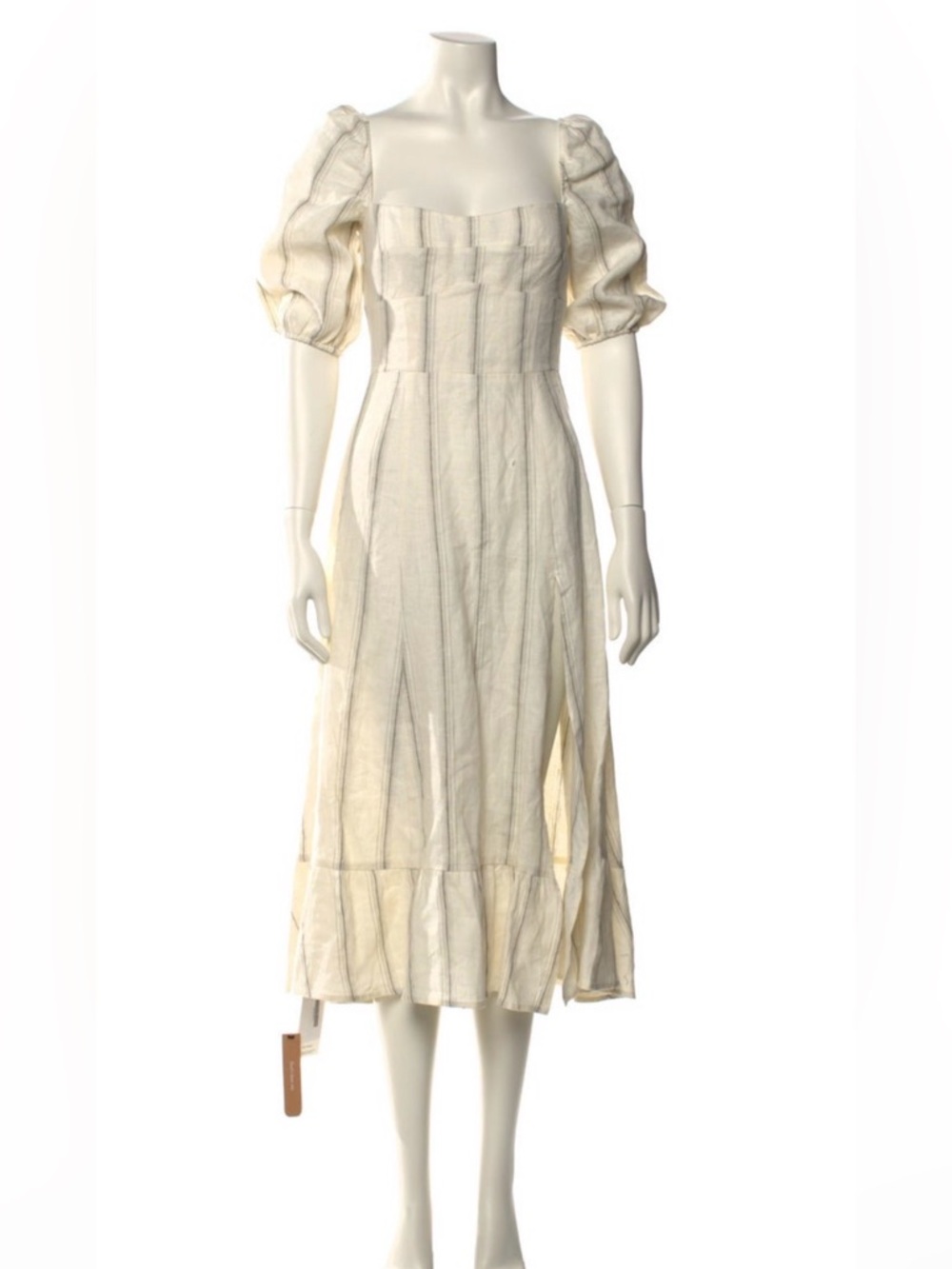 NWT Reformation  Belgium Linen Midi Dress size 4 - Picture 5 of 7